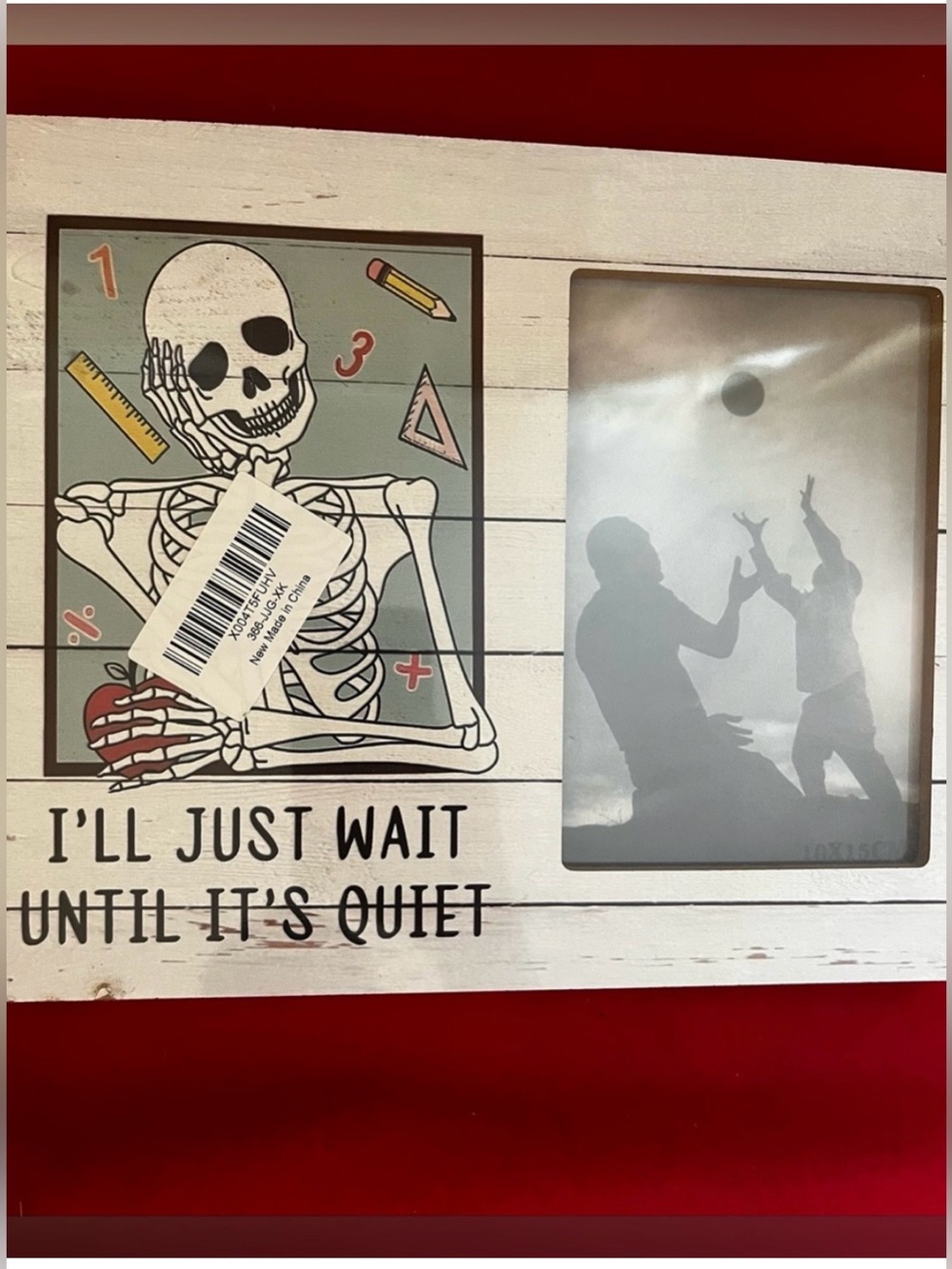 I’ll Just Wait Until It’s Quiet Photo Frame